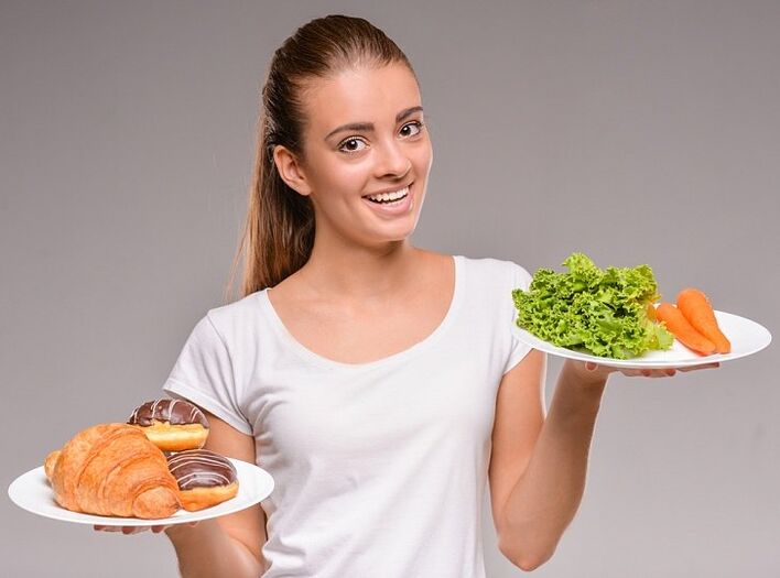 Vyhýbanie sa sladkostiam v prospech čerstvej zeleniny vám pomôže zbaviť sa nadbytočných kilogramov. 