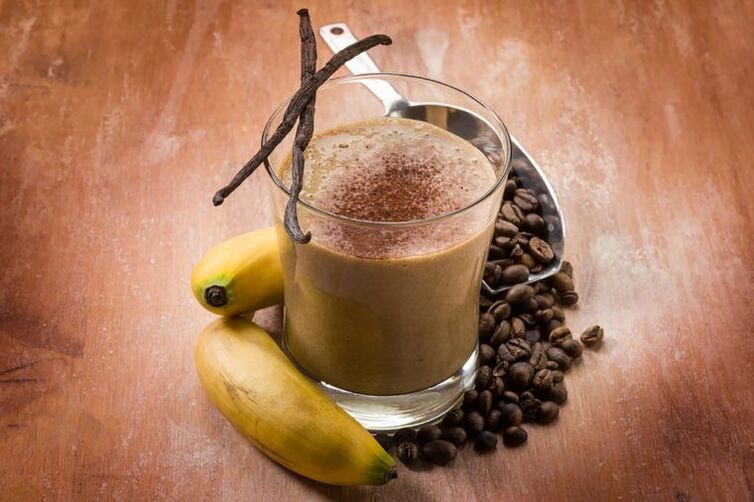 kávovo-proteínové smoothie na chudnutie