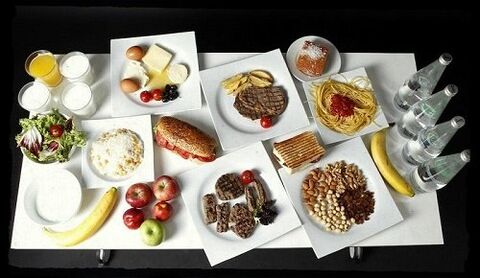 nízkokalorické jedlo